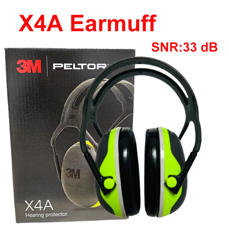 Shooting Ear Muff - Orijinal 3M X4A gürültü önleyici parlatma