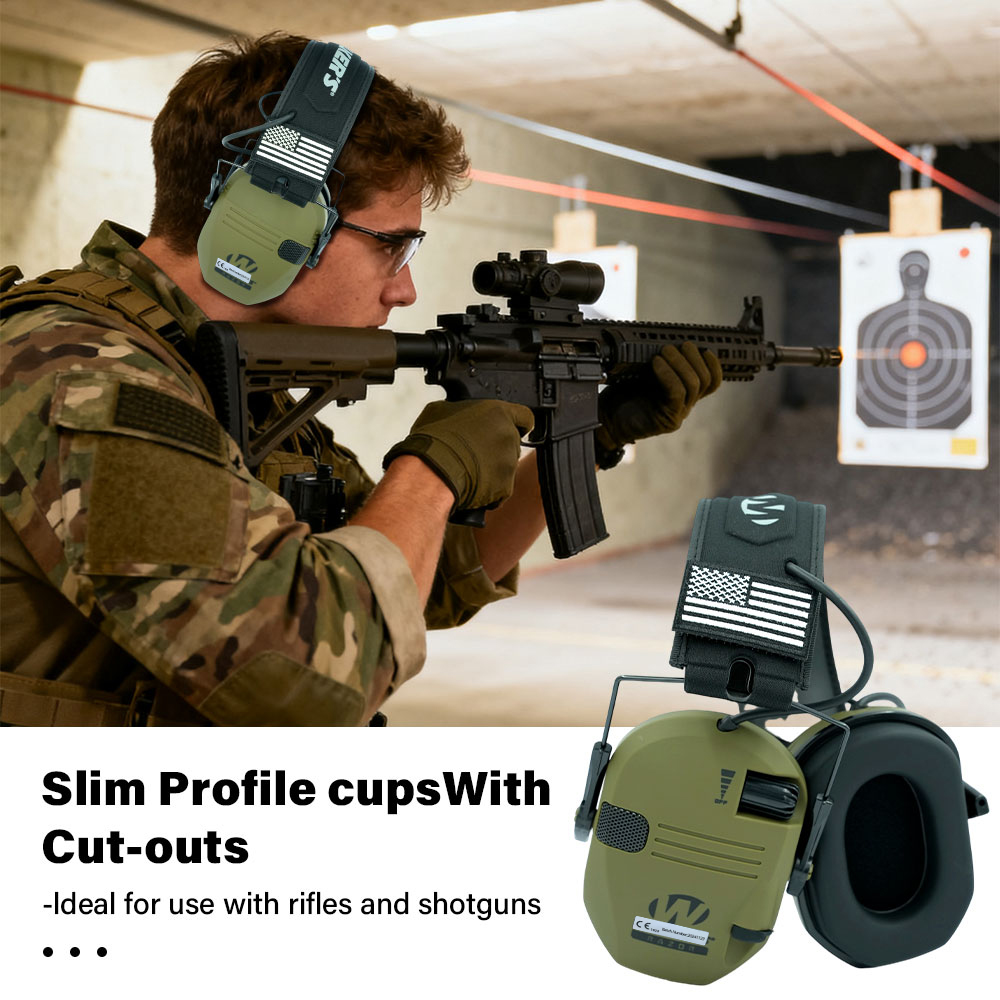 Shooting Ear Muff - Açık hava avcılığı/nişan atışı için kulaklıklar,
