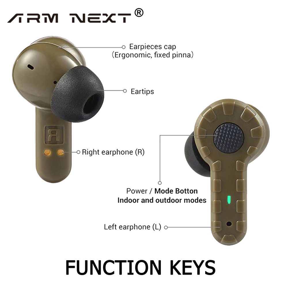 Shooting Ear Muff - ARM NEXT Taktik Kulaklık Gürültü Önleyici
