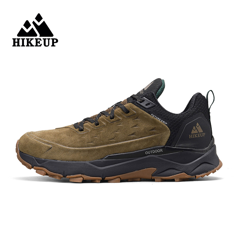 Hunting Outdoor Boots - HIKEUP Kauçuk Taban Minderli Ayakkabı Erkekler