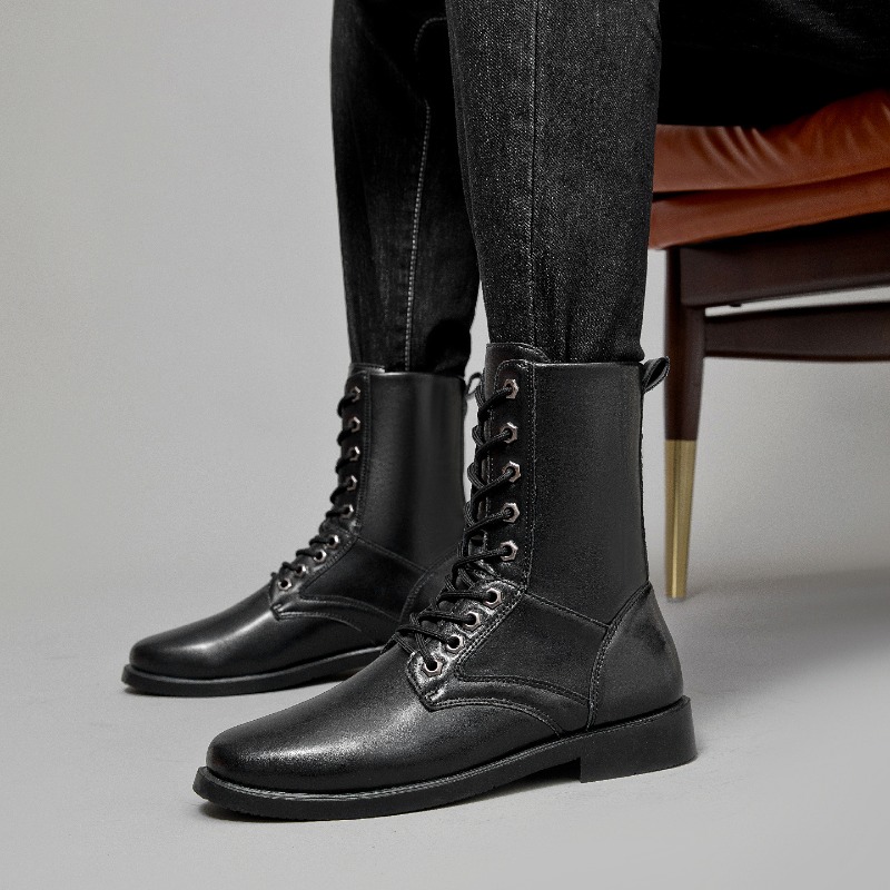 Hunting Outdoor Boots - Yüksek bilekli deri botlar açık hava