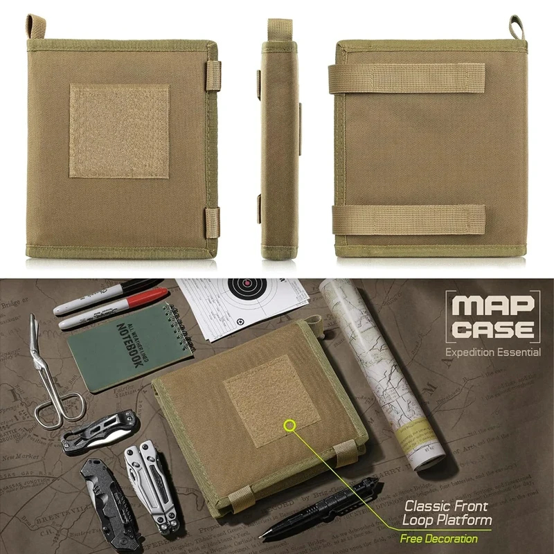 Outdoor Hunting Maps - Oxford MapHolder Kılıfı Katlanabilir Çeşitli Eşyalar