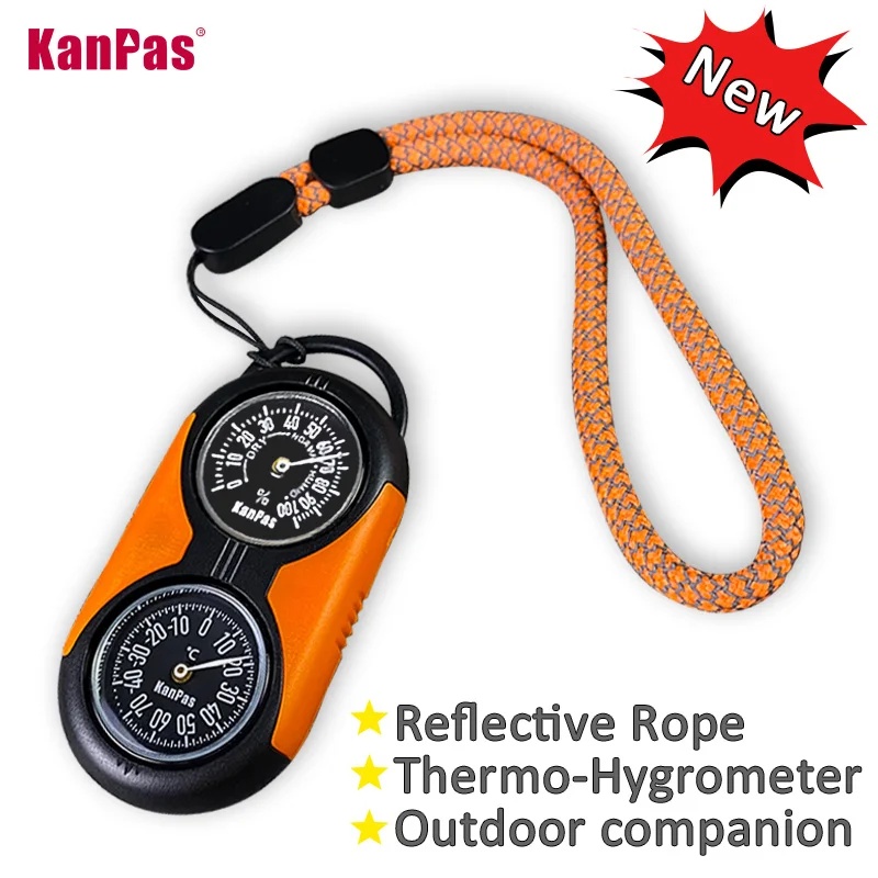 Hunting Outdoor Thermometer - KANPAS Termometre Pusula Seti / Kaliteli