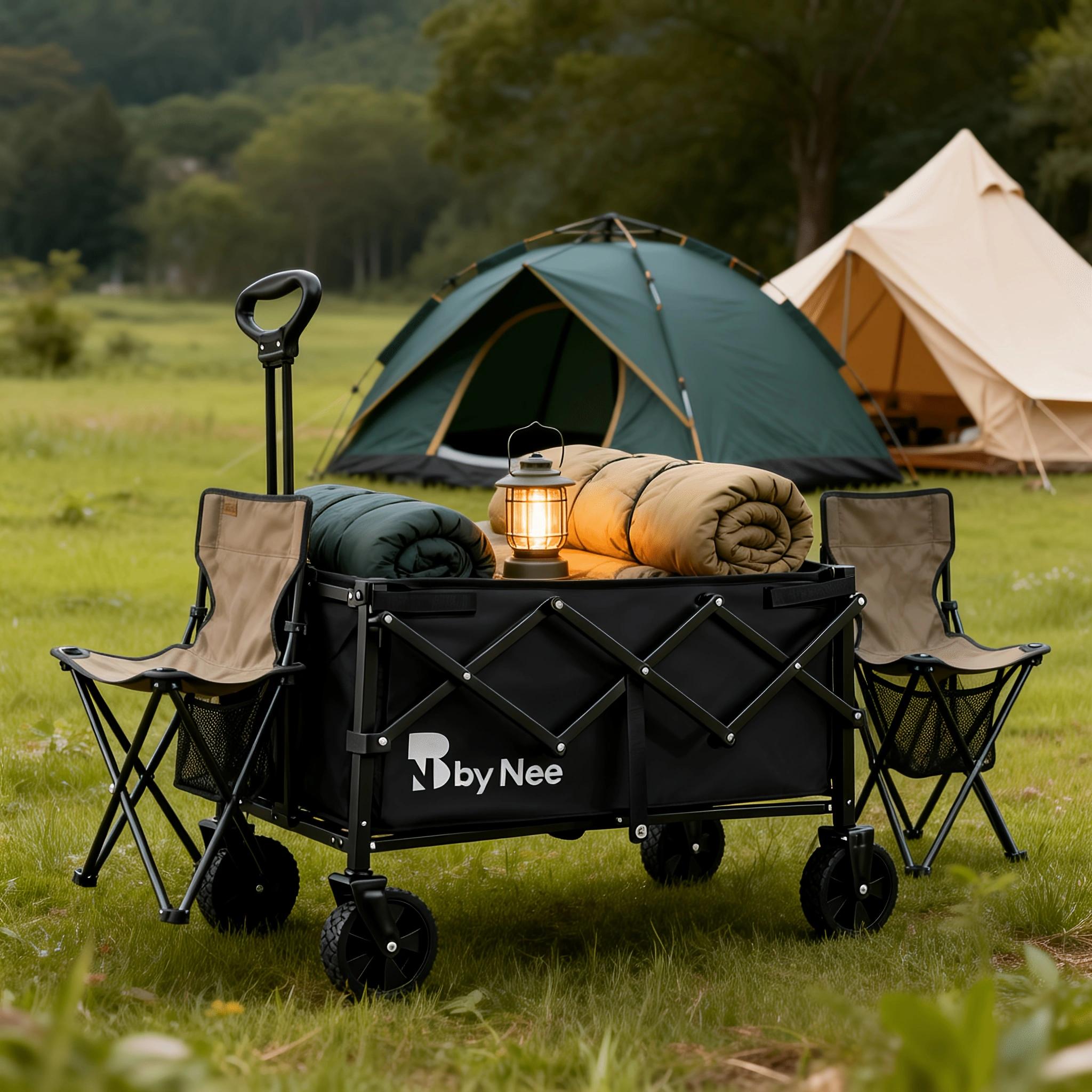 Hunting Outdoor Shop - Ağır Hizmet Tipi Katlanabilir El Arabası,