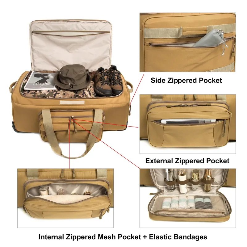 ABD Yerel Stok Büyük Kapasitel - Outdoor Hunting Gear Storage incelemesi ve fiyatı