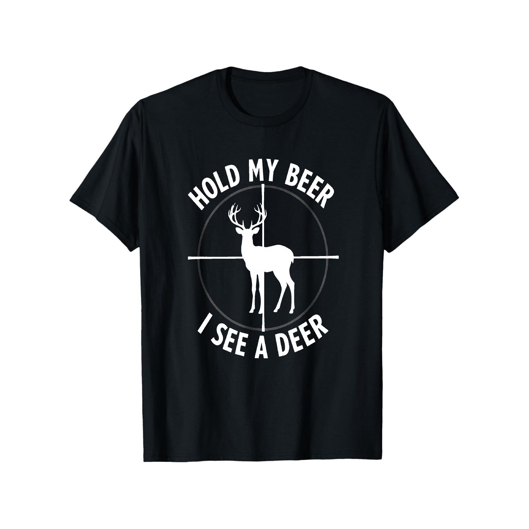 Bira'yı Tutun, Bir Geyik Gördü - Outdoor Hunting Graphic Tees incelemesi ve fiyatı