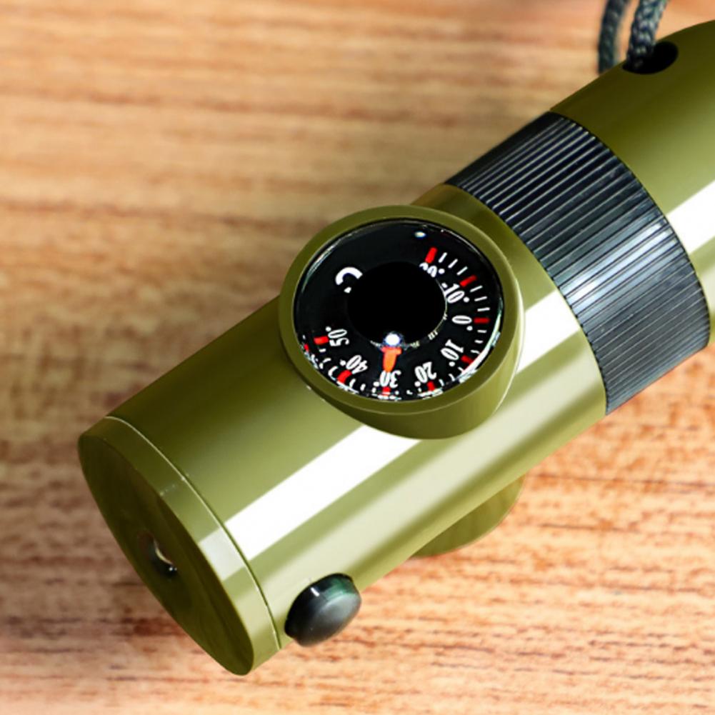 7-In-1 Çok Fonksiyonlu Düdük P - Hunting Outdoor Thermometer incelemesi ve fiyatı