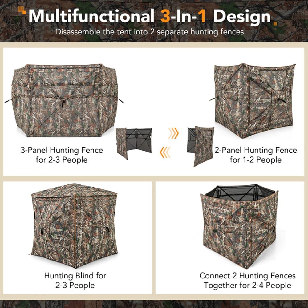 5'i 1 Arada Ayrılabilir Avlanm - Outdoor Hunting Blinds incelemesi ve fiyatı