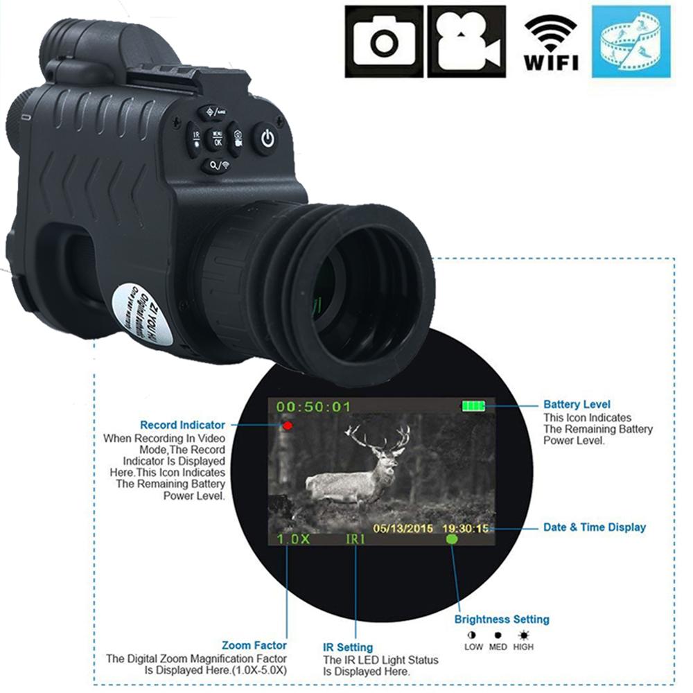 Monoküler Dijital Gece Görüş K - Outdoor Hunting Images incelemesi ve fiyatı