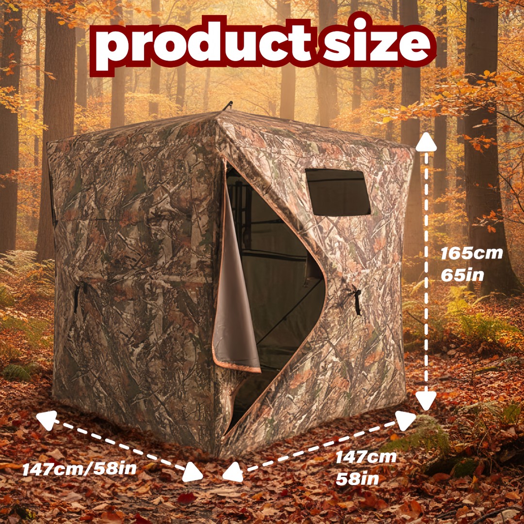 Kamuflajlı Açılır Avcılık Sığı - Outdoor Hunting Blinds incelemesi ve fiyatı