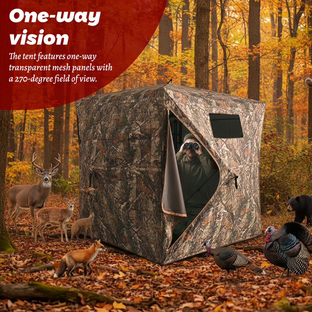 Kamuflajlı Açılır Avcılık Sığı - Outdoor Hunting Blinds incelemesi ve fiyatı