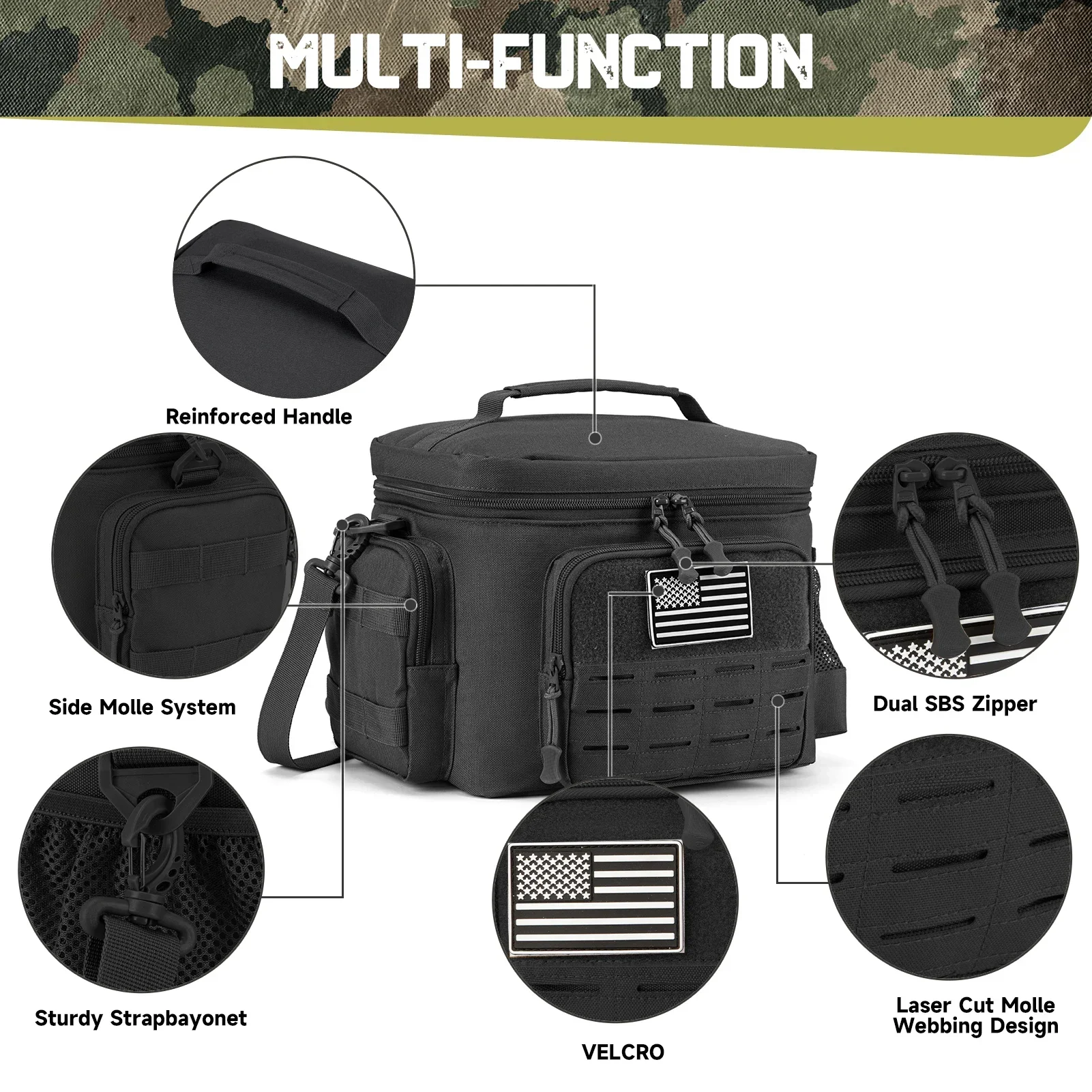 13L Taktik Termal Soğutucu Çan - Outdoor Hunting Gear Storage incelemesi ve fiyatı