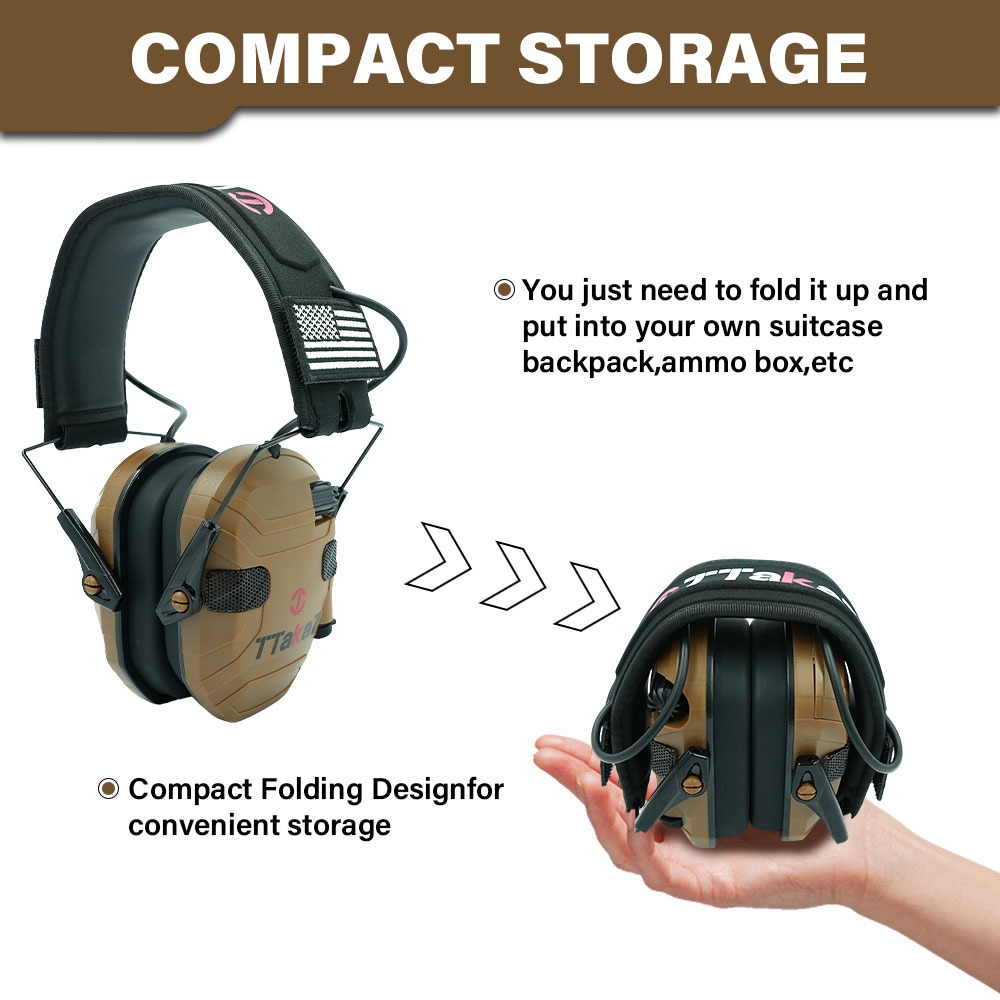Yeni W1/W3 Katlanabilir Elektr - Shooting Ear Muff incelemesi ve fiyatı
