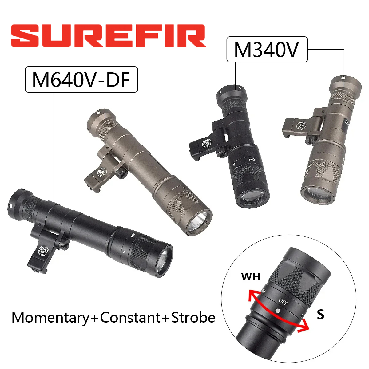 Surefir M600 M340 DF M640 SF E - Hunting Outdoor Shop incelemesi ve fiyatı