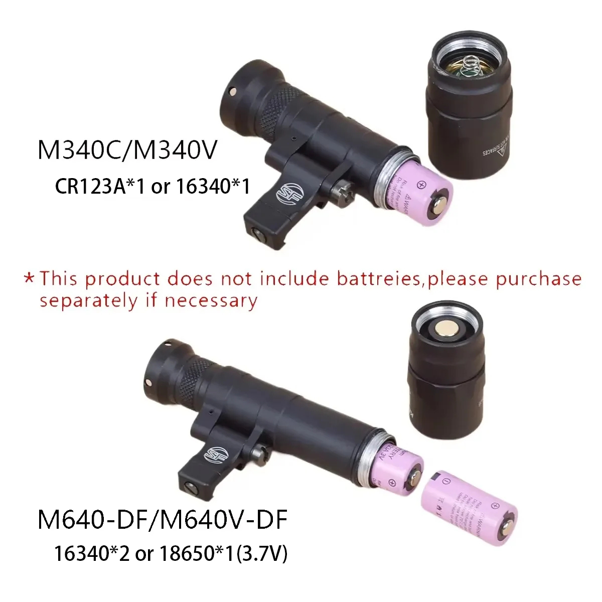 Surefir M600 M340 DF M640 SF E - Hunting Outdoor Shop incelemesi ve fiyatı