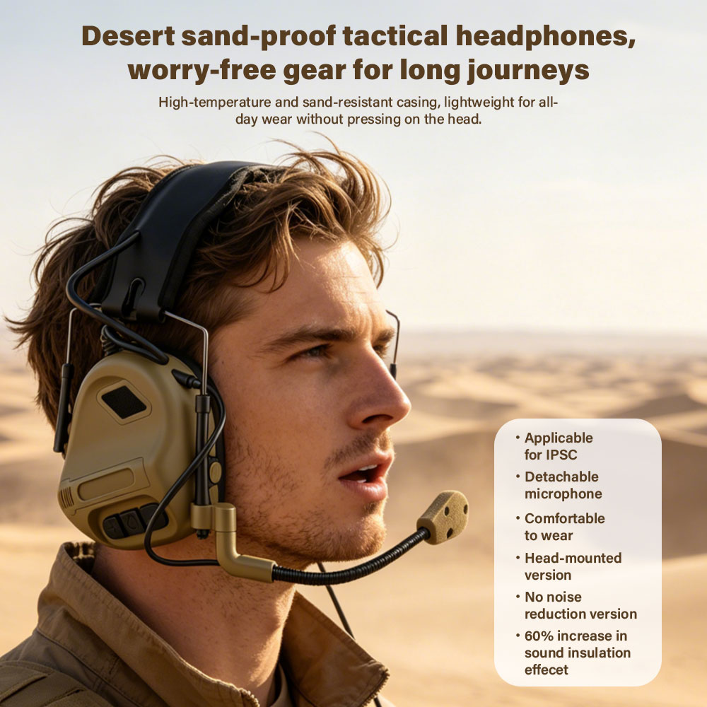 Taktik Kulaklık İletişim Gürül - Shooting Ear Muff incelemesi ve fiyatı