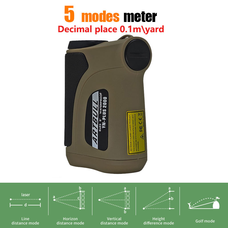 2000m Uzun Mesafe Lazer Mesafe - Outdoor Hunting Place incelemesi ve fiyatı
